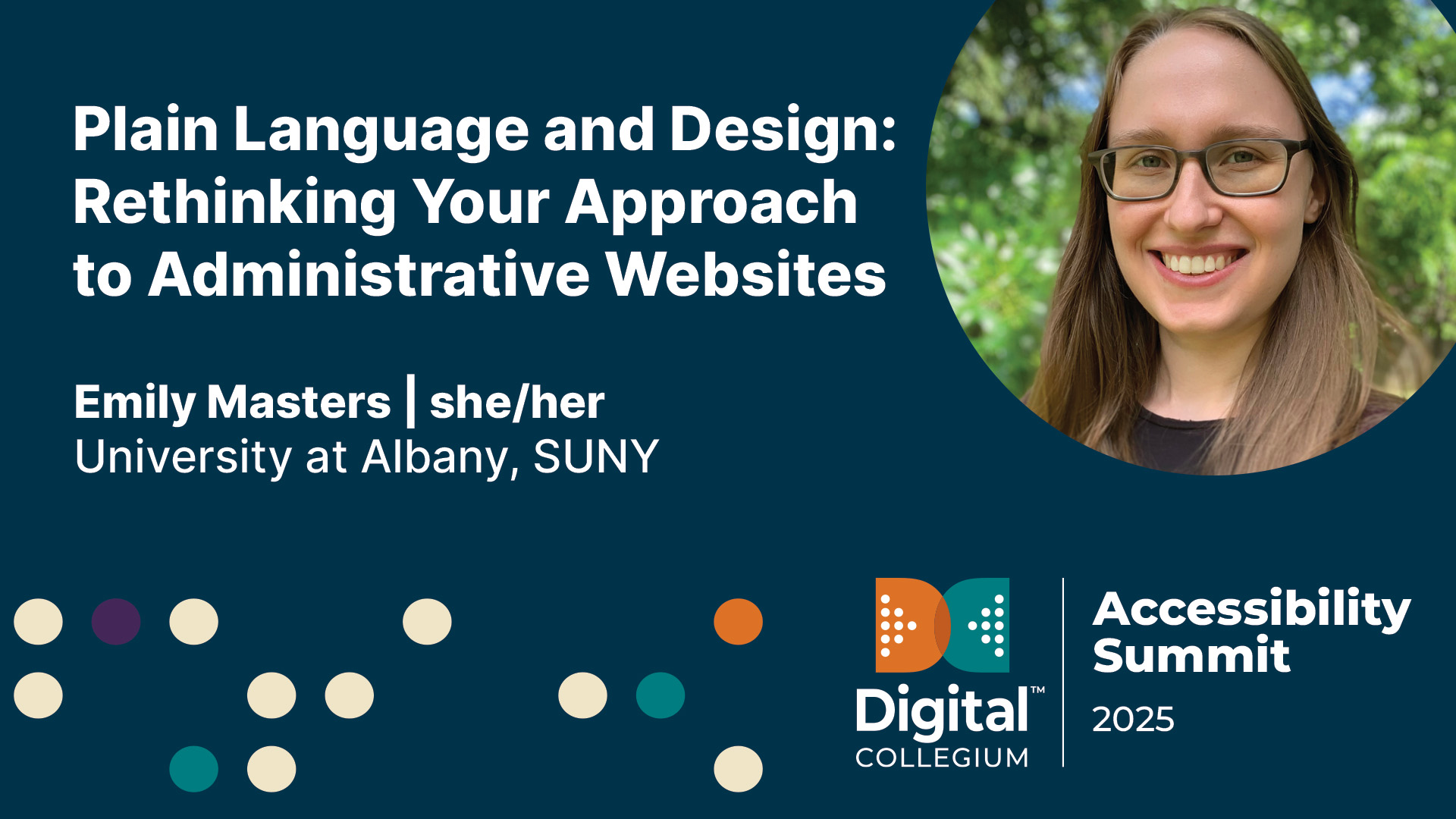 Plain language and design: Rethinking your approach to administrative websites at 2024 Annual Conference