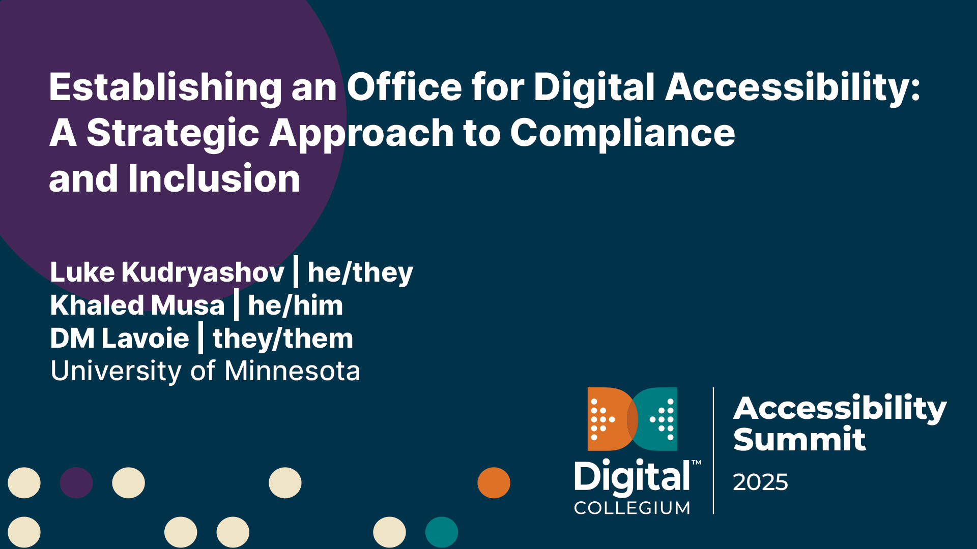 Establishing an office for digital accessibility: A strategic approach to compliance and inclusion at 2024 Annual Conference