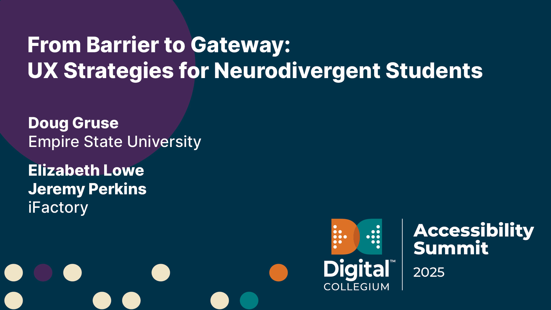 From barrier to gateway: UX strategies for neurodivergent students
