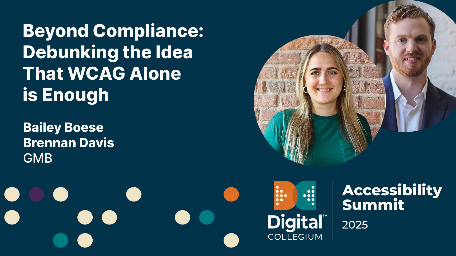 Beyond compliance: Debunking the idea that WCAG alone is enough at 2024 Annual Conference