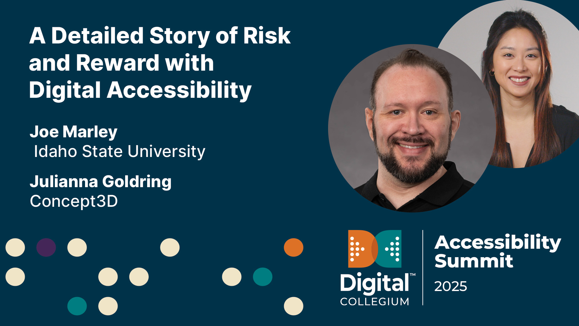 A detailed story of risk and reward with digital accessibility at 2024 Annual Conference