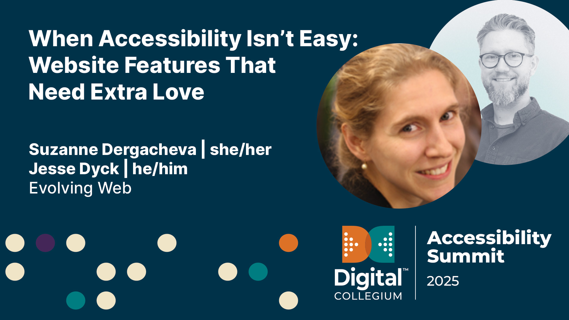 When accessibility isn’t easy: Website features that need extra love at 2024 Annual Conference