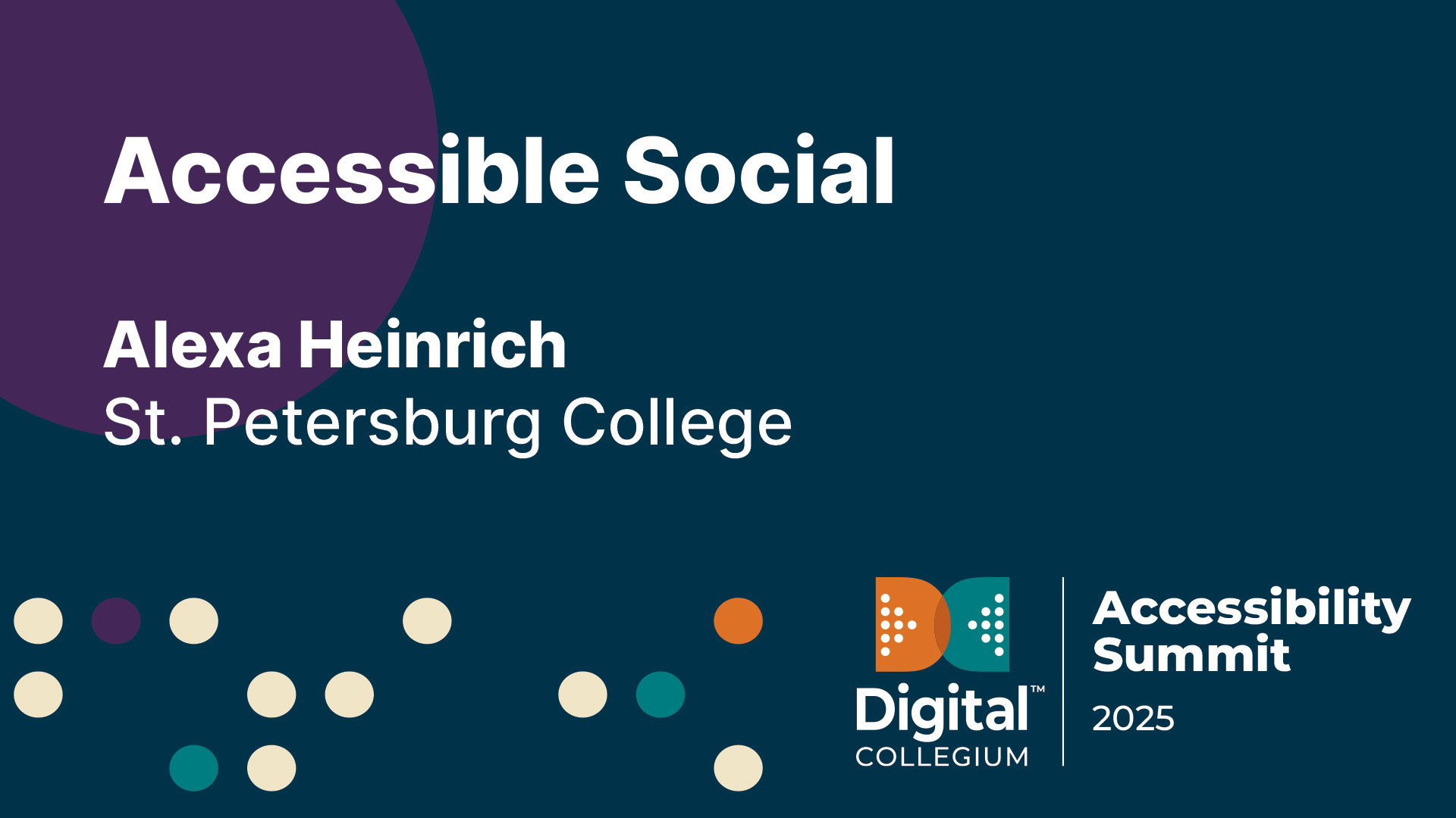 Accessible social at 2024 Annual Conference