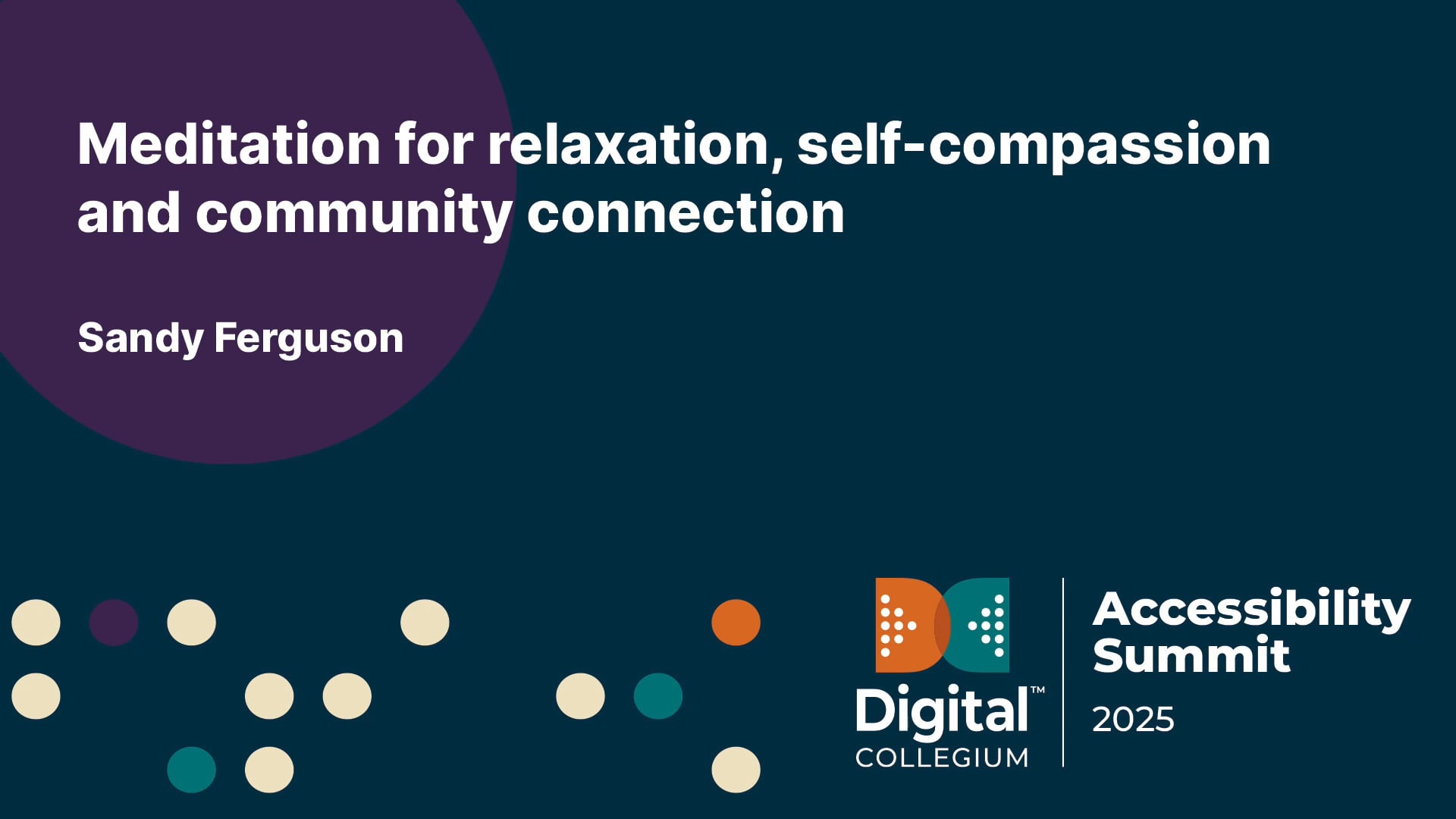 Meditation for relaxation